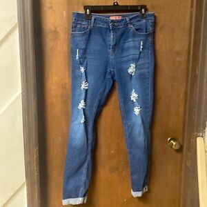 - Waxx Jeans size 11 lightly distressed